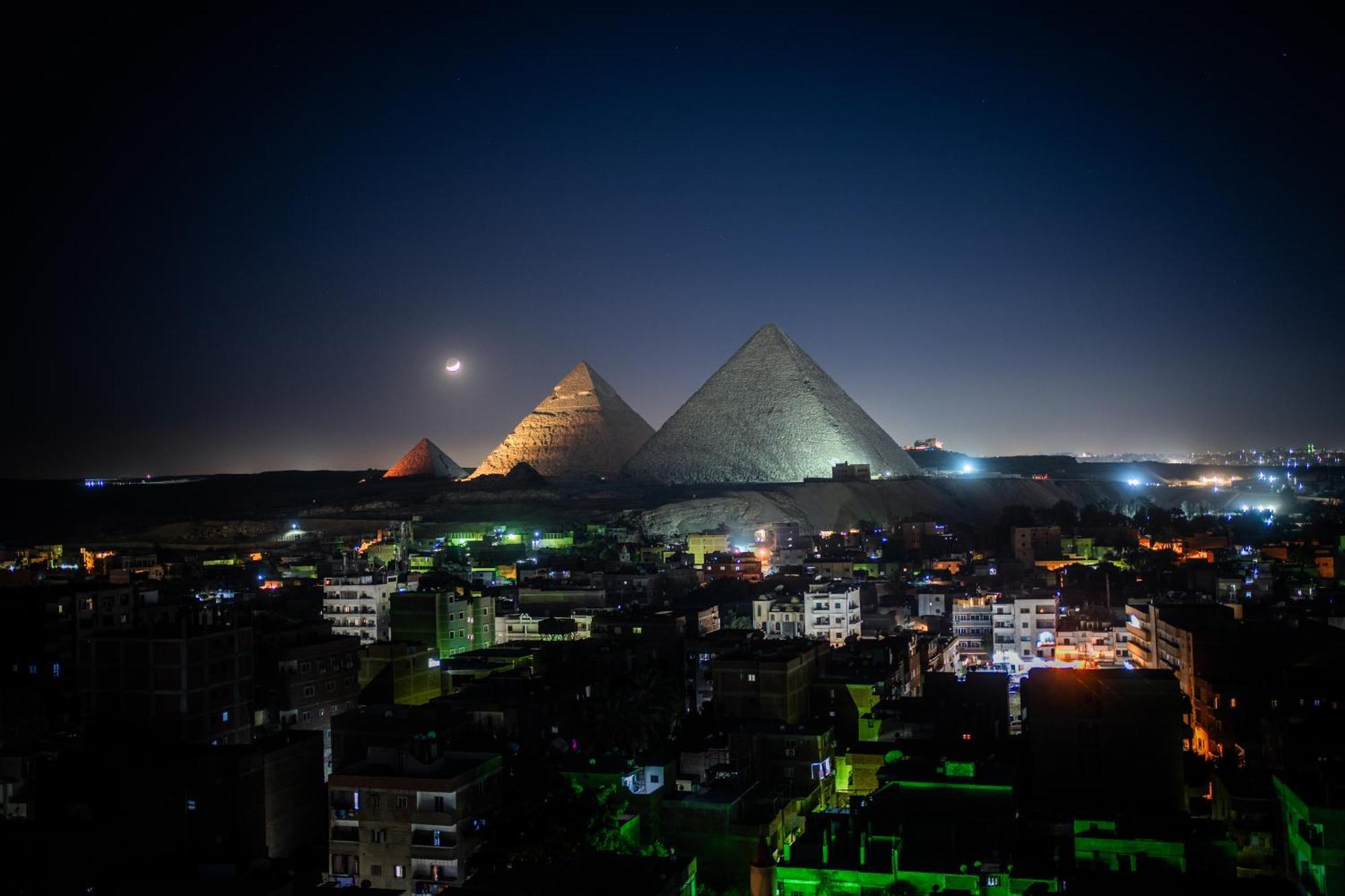 Oscar Pyramids View Hotel Nazlet el-Sisi Luaran gambar