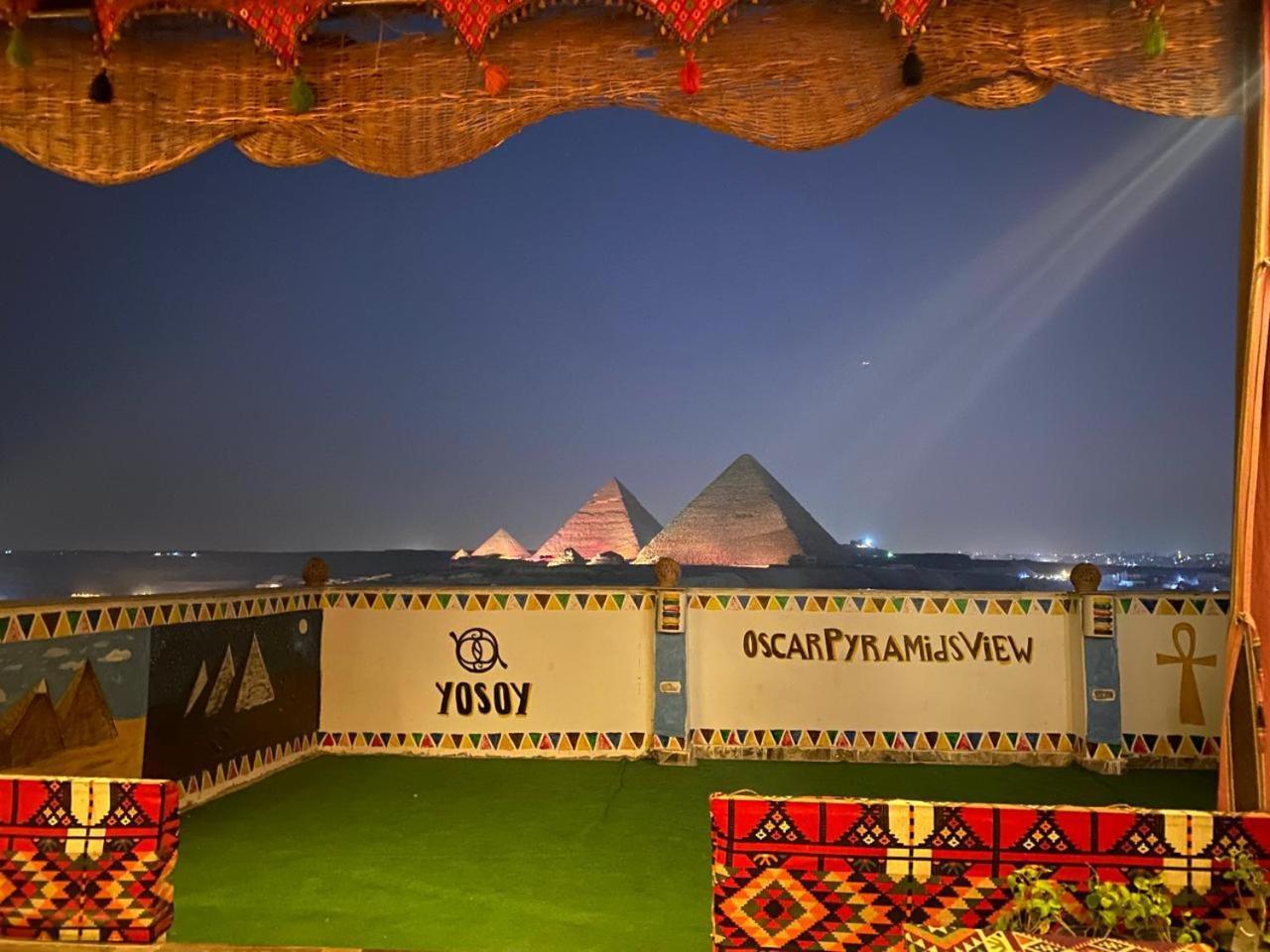 Oscar Pyramids View Hotel Nazlet el-Sisi Luaran gambar
