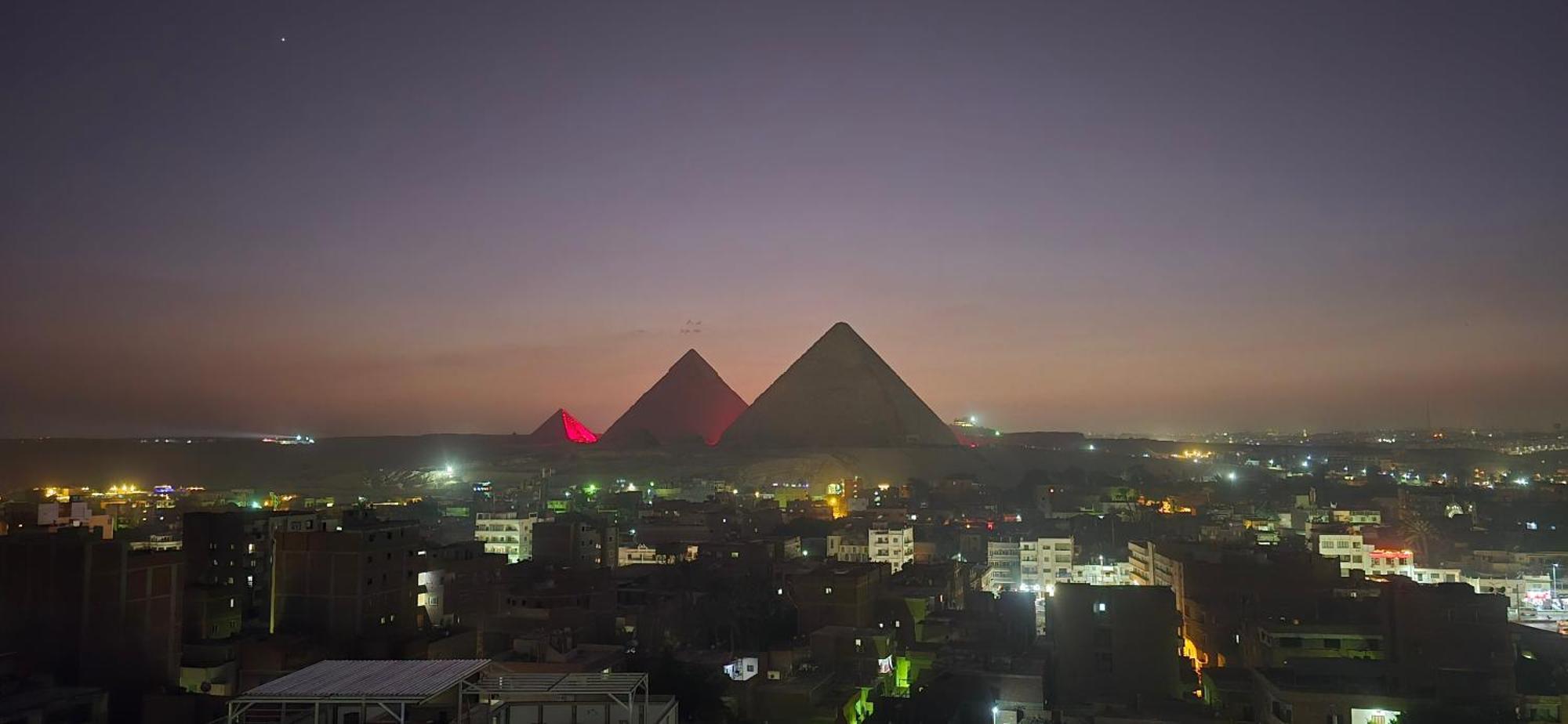 Oscar Pyramids View Hotel Nazlet el-Sisi Luaran gambar